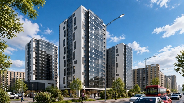 
  Продается 2-комн. квартира 71.4 м², в ЖК Ладейский квартал, дом 3. Фото 2.