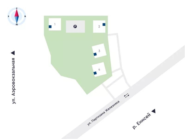 
  Продается 2-комн. квартира 54.55 м², в ЖК АЭРО, дом 4. Фото 2.