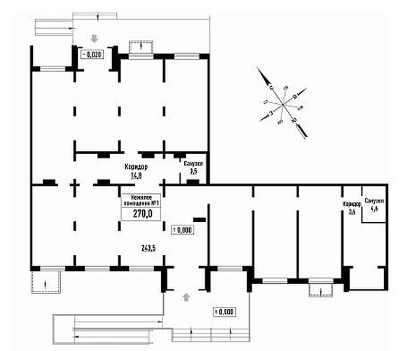 
   Продам помещение свободного назначения, 270 м², им В.Т.Христенко ул, 5

. Фото 2.