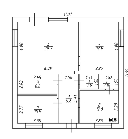 
   Продам дом, 100 м², Новые Зори

. Фото 3.