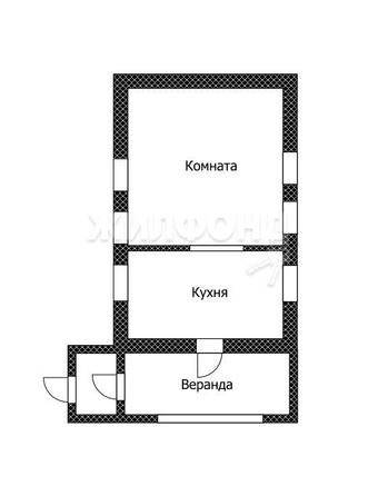 
   Продам дом, 22 м², Литвиновка

. Фото 1.