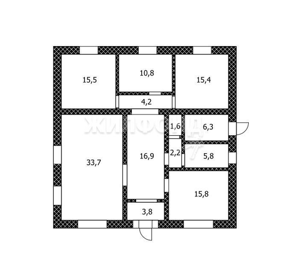 
   Продам дом, 132 м², Центральный

. Фото 2.