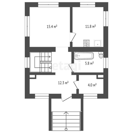 
   Продам дом, 162 м², Пригородный

. Фото 1.