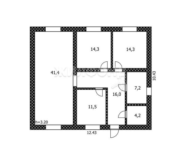 
   Продам дом, 108.9 м², Фирсово

. Фото 2.