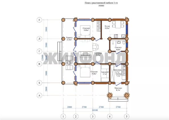 
  Продается дом, 77.4 м², село Ая
. Фото 17.