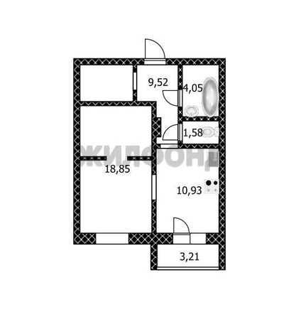 
  Продается 2-комн. квартира, 45 м², Павловский тракт
. Фото 31.