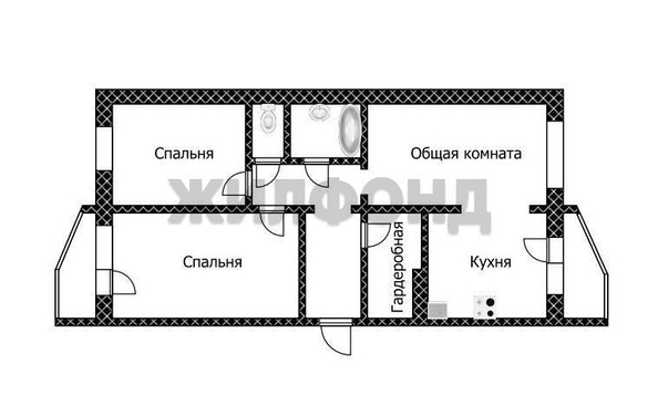 
  Продается 3-комн. квартира, 80.8 м², Северный Власихинский проезд
. Фото 22.