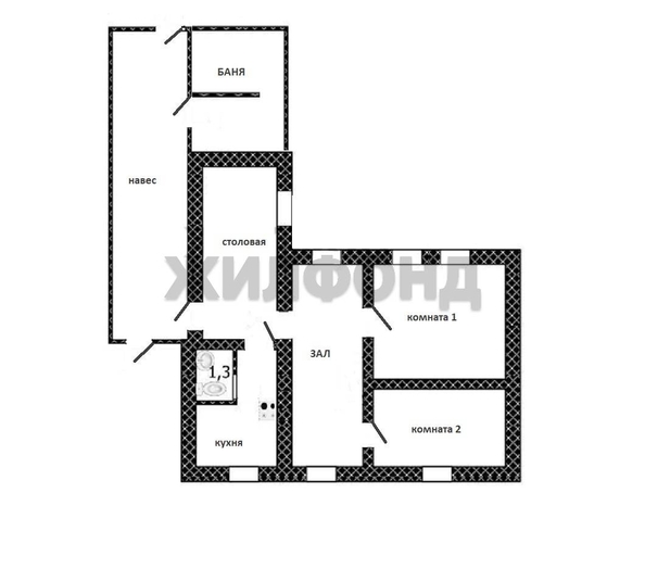 
  Продается дом, 45.4 м², Барнаул
. Фото 12.