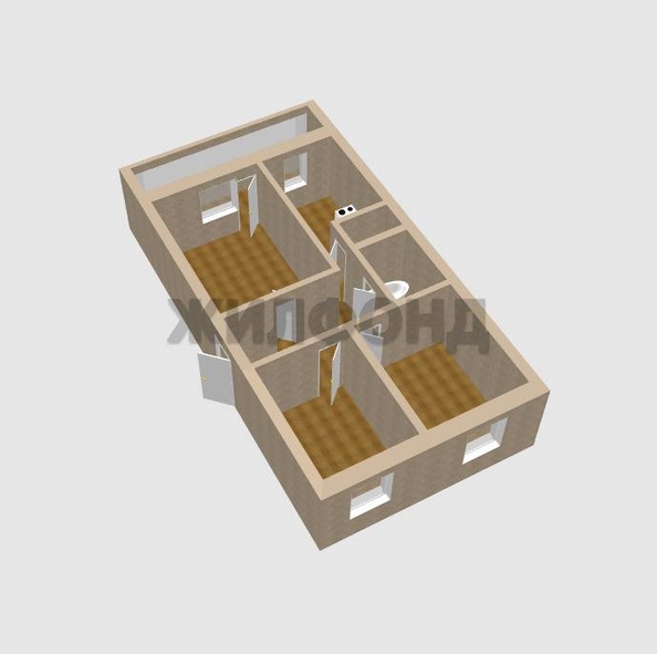 
  Продается 3-комн. квартира, 58.9 м², Калинина ул, д. 79
. Фото 18.