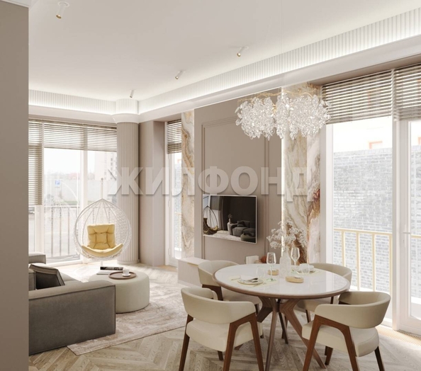
  Продается 4-комн. квартира, 105 м², Сергея Семенова ул, д. 27/1
. Фото 1.