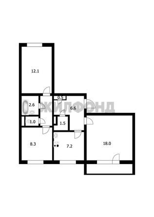 
  Продается 3-комн. квартира, 61 м², Веры Кащеевой ул, д. 7
. Фото 10.