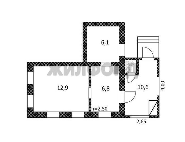 
  Продается дом, 52.4 м², Барнаул
. Фото 10.