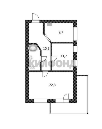 
  Продается 2-комн. квартира, 61.6 м², Попова ул
. Фото 17.