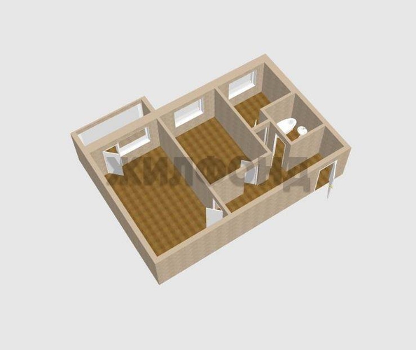 
  Продается 2-комн. квартира, 40.3 м², Центральный мкр
. Фото 15.