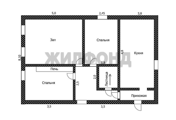 
  Продается дом 85.2 м². Фото 12.