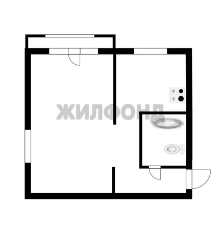 
  Продается 1-комн. квартира, 30.5 м², Георгия Исакова ул
. Фото 2.
