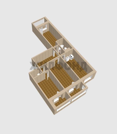 
  Продается 4-комн. квартира, 88.5 м², Юрина ул
. Фото 27.