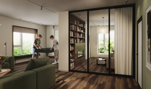 
  Продается 3-комн. квартира 87.1 м², в ЖК Шервуд, (Нагорная 6-я, 15г/12). Фото 10.
