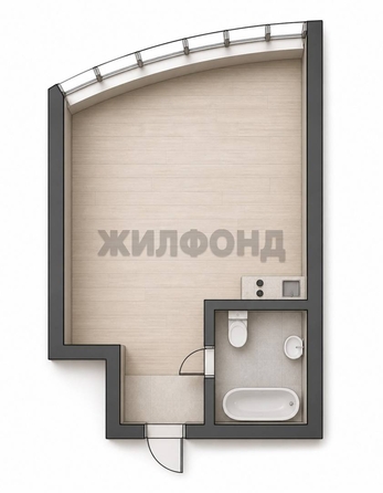 
  Продается студия 38 м². Фото 8.