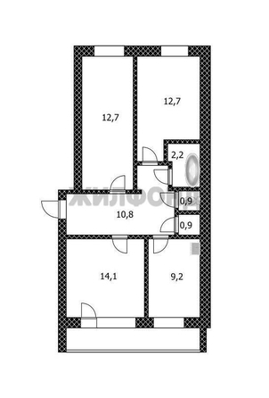 
  Продается 3-комн. квартира 63.5 м². Фото 12.