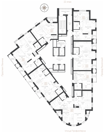 
  Продается 2-комн. квартира 70.24 м², в ЖК Маяковский 2. Фото 1.
