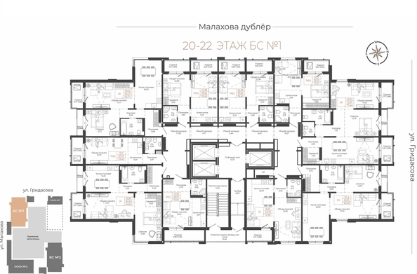 
  Продается 2-комн. квартира 77.44 м², в ЖК Легенда-155. Фото 1.
