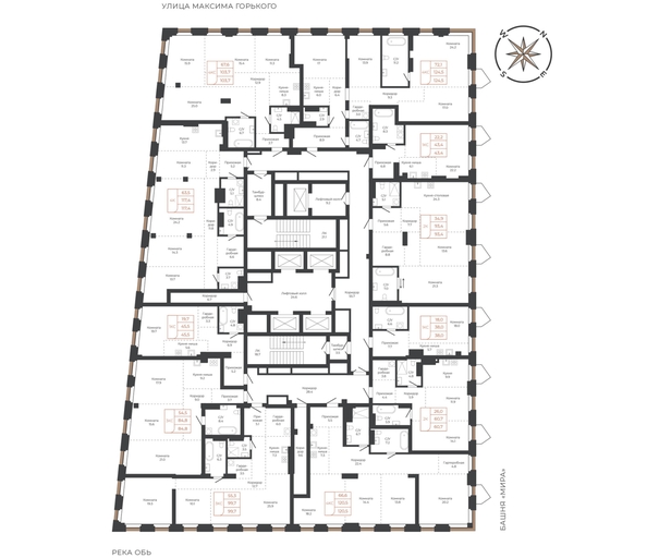 
  Продается студия 37.2 м², в ЖК Барнаул. Фото 1.