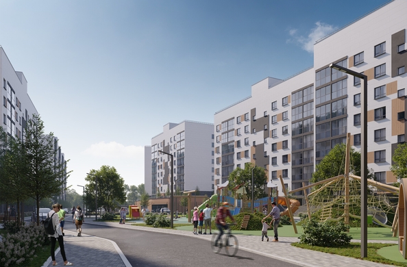 
  Продается 2-комн. квартира 61.7 м², в ЖК Первогорье, корпус 4. Фото 2.