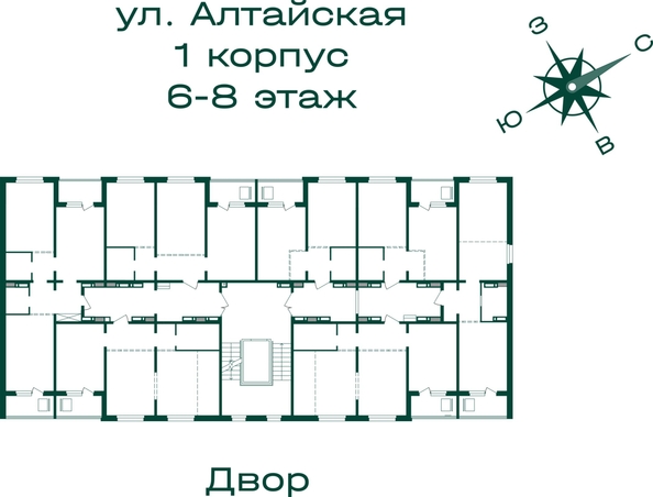 
  Продается 2-комн. квартира 58.2 м², в ЖК Первогорье, корпус 1. Фото 1.