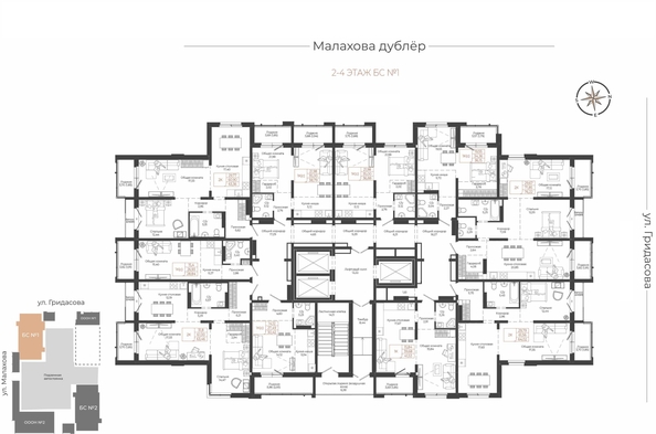 
  Продается 1-комн. квартира 41.53 м², в ЖК Легенда-155. Фото 1.