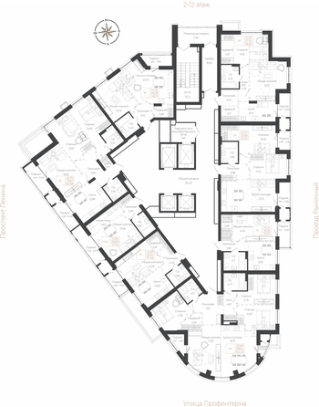 
  Продается 2-комн. квартира 62.33 м², в ЖК Маяковский 2. Фото 1.