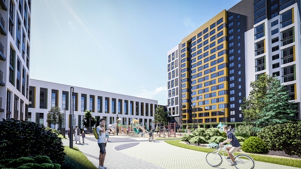 
  Продается 1-комн. квартира 38.1 м², в ЖК Дом культуры, корпус 2. Фото 1.