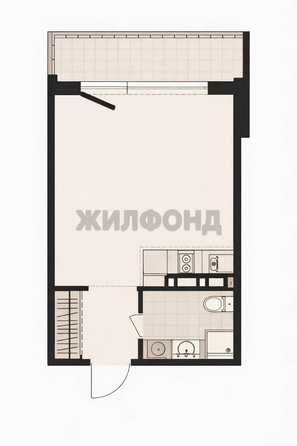 
  Продается студия 24.1 м². Фото 16.