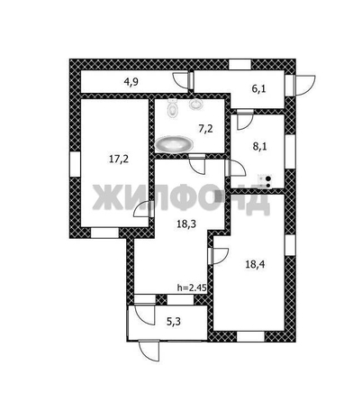 
  Продается дом 95 м². Фото 25.