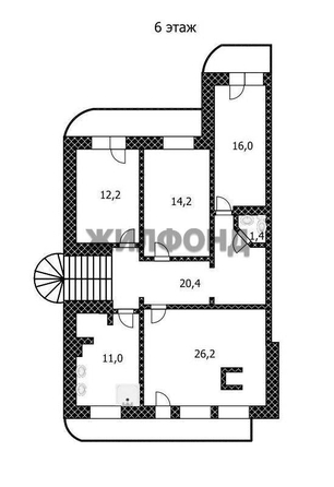 
  Продается 4-комн. квартира 217.6 м². Фото 27.