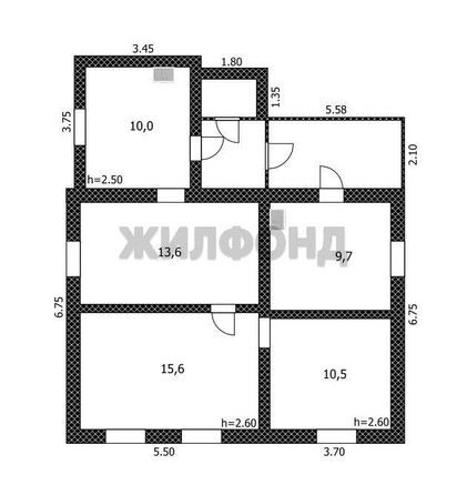
  Продается дом 58.6 м². Фото 9.