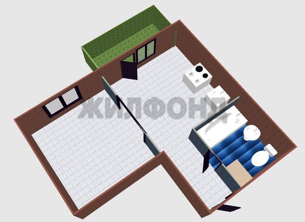 
  Продается 1-комн. квартира 30.1 м². Фото 1.