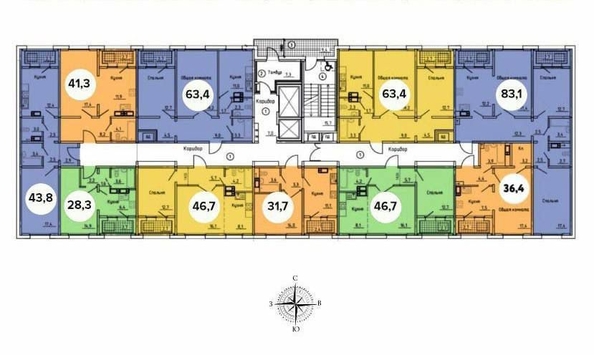 
   Продам 1-комнатную, 37.8 м², 0-я (СНТ Сибиряк тер) ул, 8/2

. Фото 1.