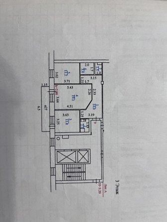 
   Продам 2-комнатную, 63.1 м², Строителей ул, 62Г

. Фото 2.