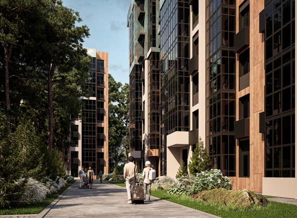 
  Продается студия, 40.84 м², ЖК Ёлки, дом 1
. Фото 3.