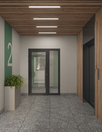 
  Продается студия, 40.84 м², ЖК Ёлки, дом 1
. Фото 35.