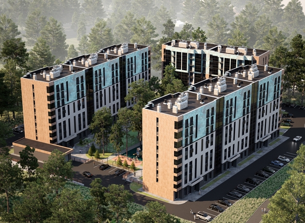 
  Продается студия, 45.06 м², ЖК Ёлки, дом 1
. Фото 2.