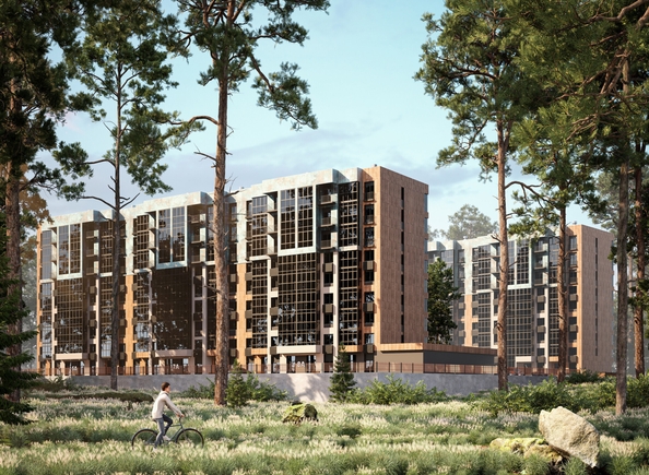 
  Продается 1-комн. квартира, 40.96 м², ЖК Ёлки, дом 3
. Фото 4.