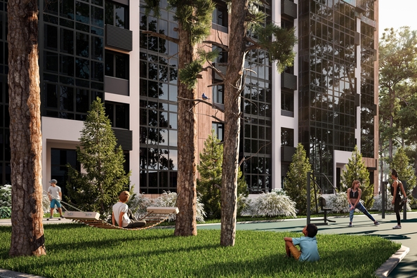 
  Продается 1-комн. квартира 44.99 м², в ЖК Ёлки, дом 3. Фото 5.