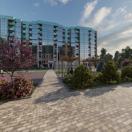 
  Продается 1-комн. квартира 38.77 м², в ЖК Ёлки, дом 3. Фото 46.