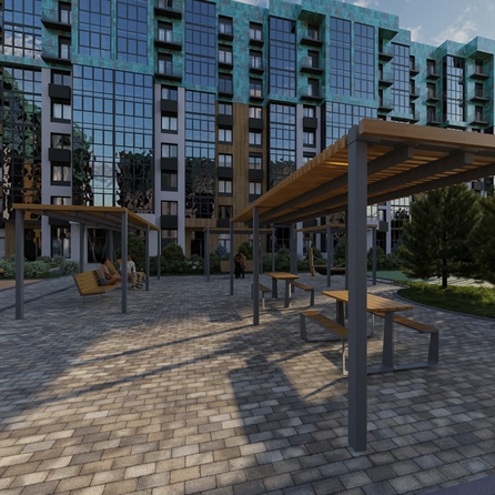 
  Продается 1-комн. квартира 39.9 м², в ЖК Ёлки, дом 2. Фото 52.