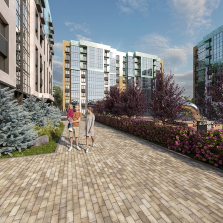 
  Продается 1-комн. квартира 39.9 м², в ЖК Ёлки, дом 2. Фото 47.