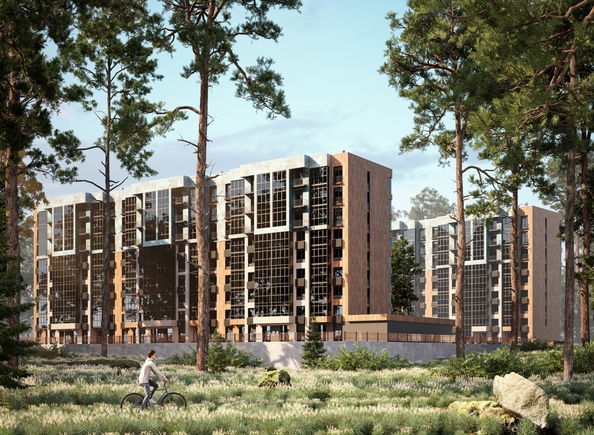 
  Продается 2-комн. квартира 57.4 м², в ЖК Ёлки, дом 1. Фото 3.