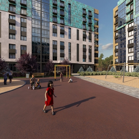 
  Продается 2-комн. квартира 57.4 м², в ЖК Ёлки, дом 1. Фото 42.