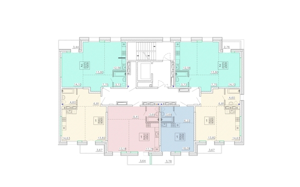 
  Продается 1-комн. квартира 45.15 м², в ЖК Ёлки, дом 3. Фото 1.